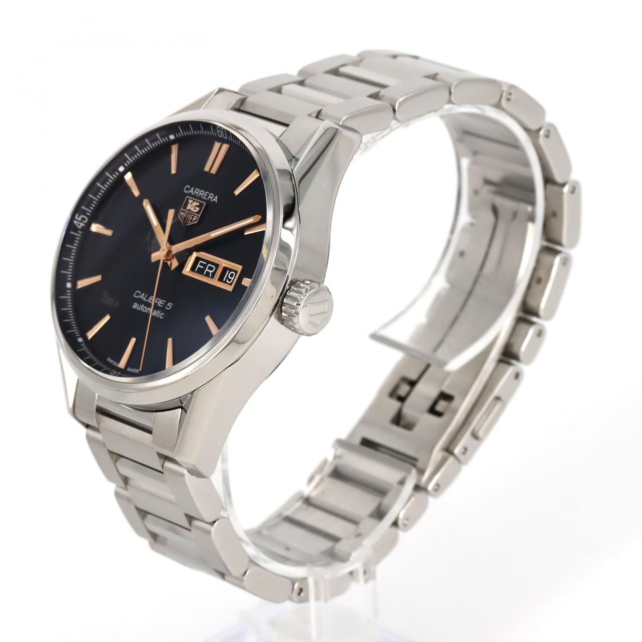 タグ･ホイヤー カレラデイデイト･キャリバー5 WAR201C.BA0723 SS 自動巻