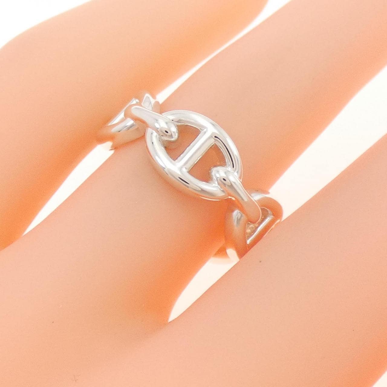 HERMES Chène d&#39;Angle Anchenée Ring