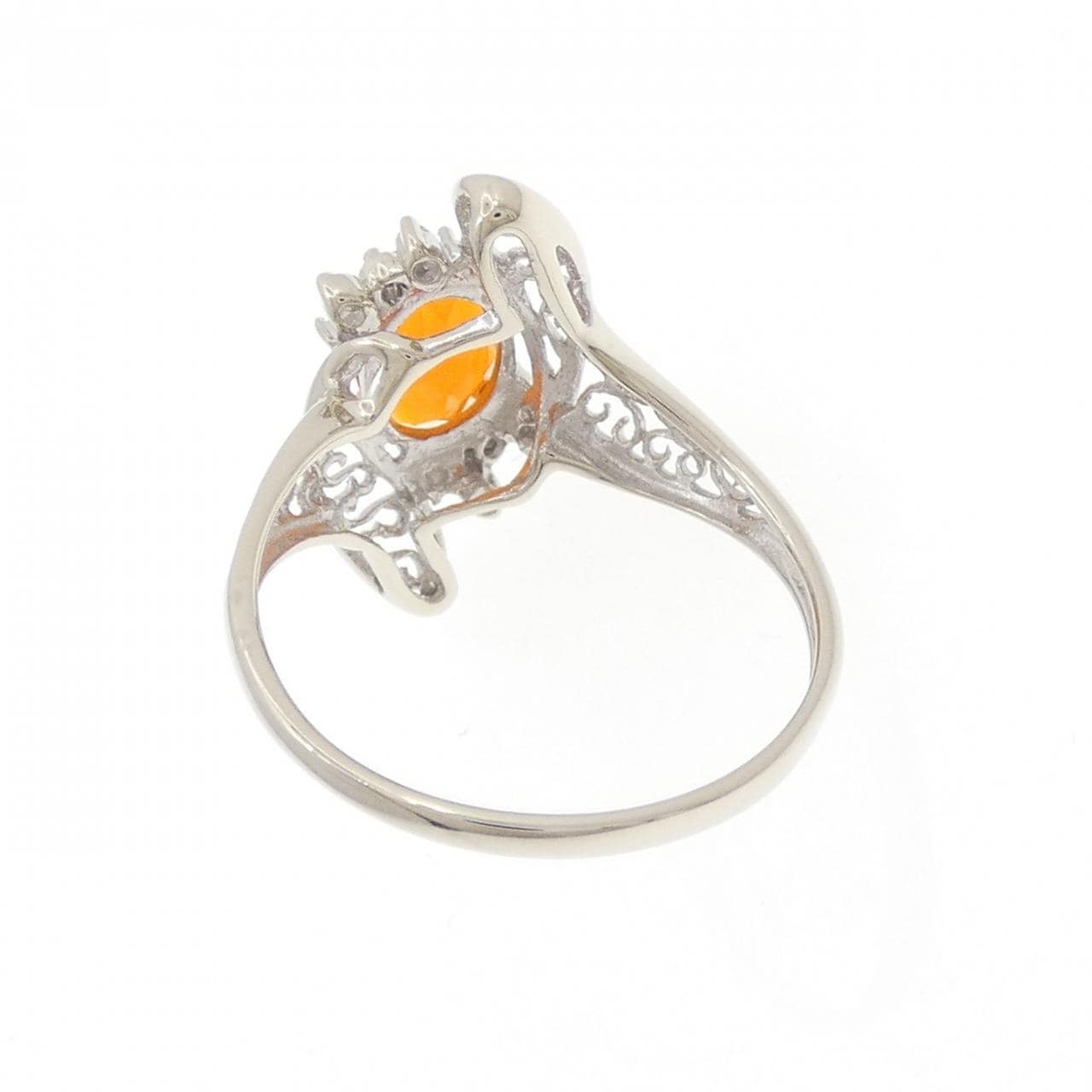 K14WG オパール リング