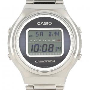 カシオ カシオトロン 電波時計 LIMITED TRN-50-2AJR SS ソーラークォーツ