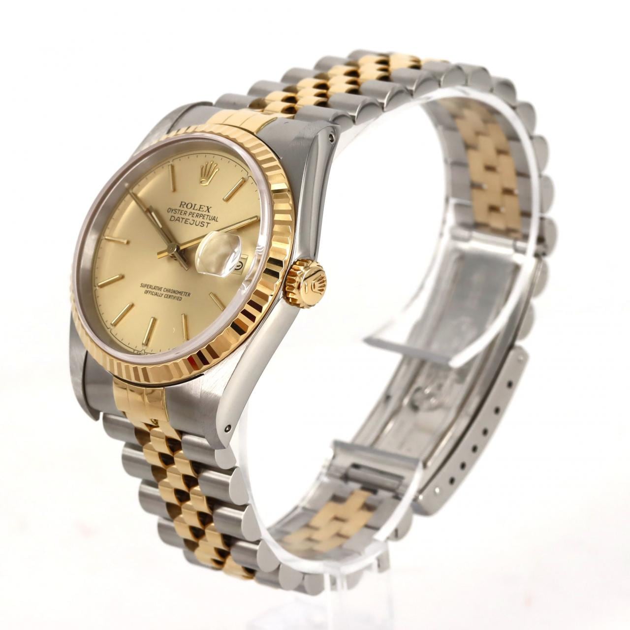 ROLEX Datejust 16233 SSxYG自動上弦R 編號