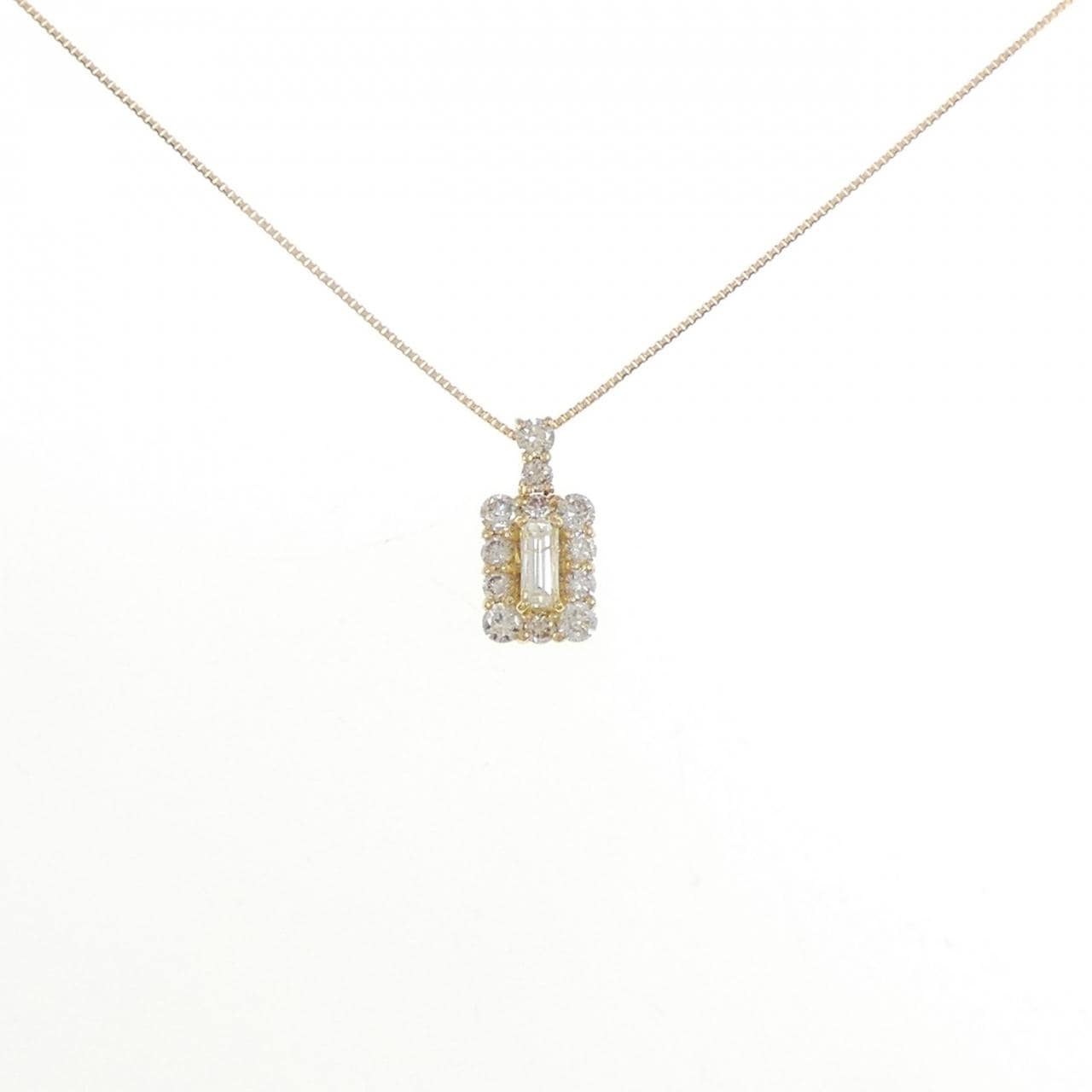 【新品】K18YG ダイヤモンド ネックレス 0.20CT