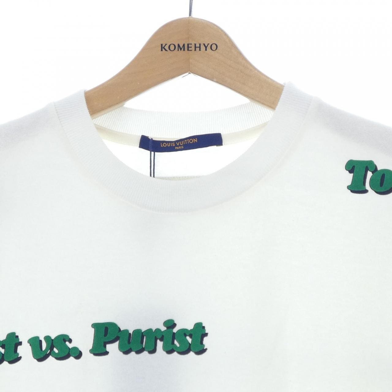 ルイヴィトン LOUIS VUITTON TOURIST VS PURISTプリンテッドTシャツ HLY85WNPL Tシャツ