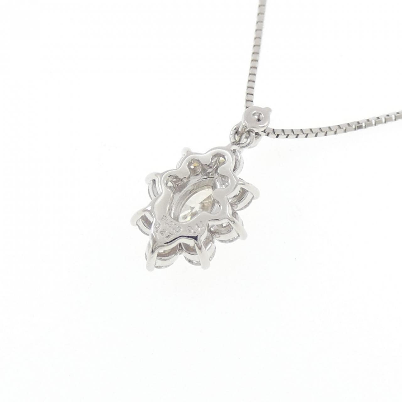 PT900/PT850 ダイヤモンド ネックレス 0.27CT