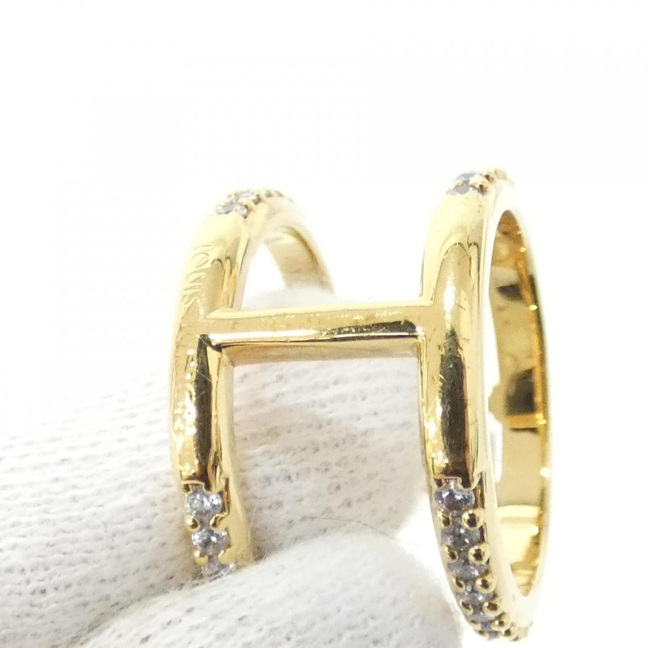 ルイヴィトン リング LVアイコニック ストラス S M1463S リング