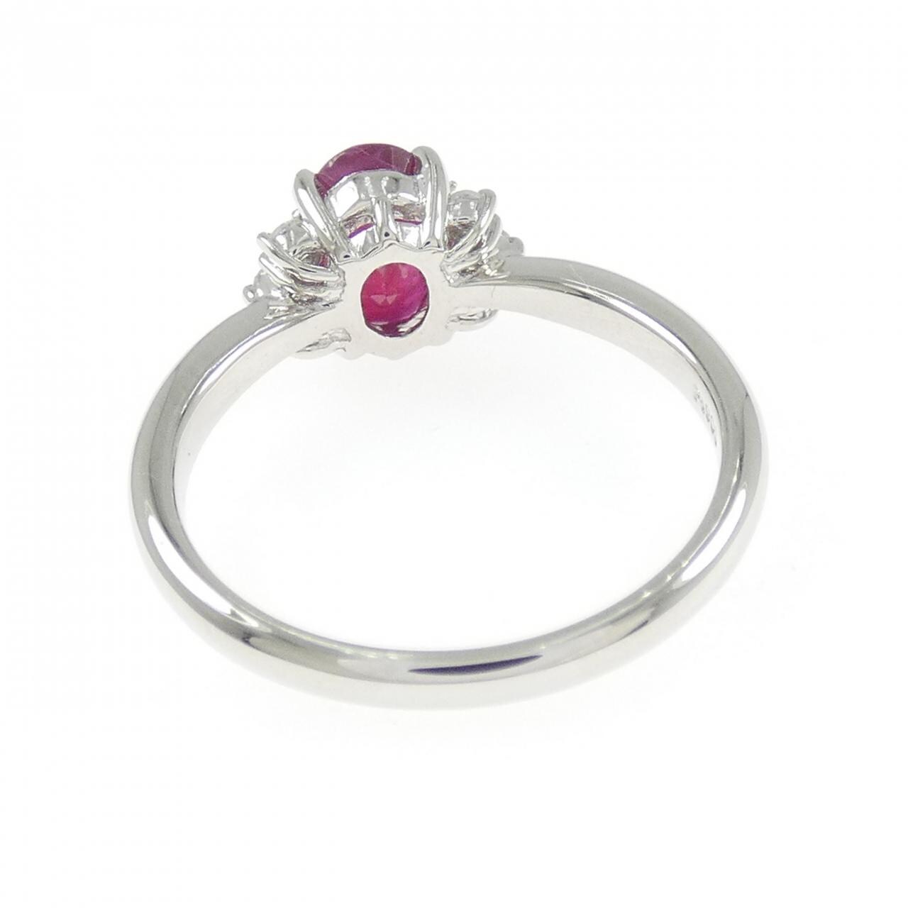 PT900 ルビー リング 1.12CT
