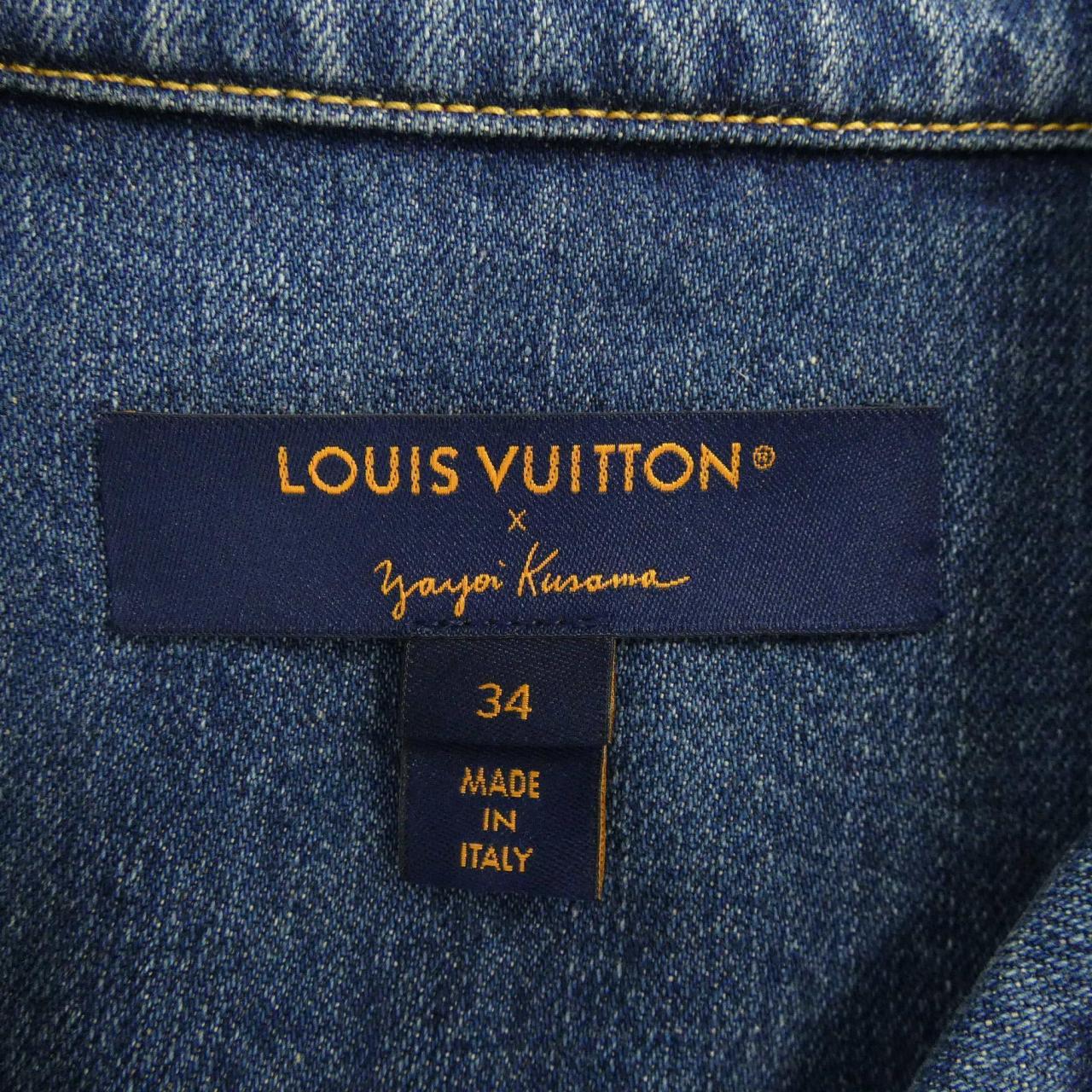 ルイヴィトン LOUIS VUITTON FOJA54GM1 草間彌生 デニムジャケット