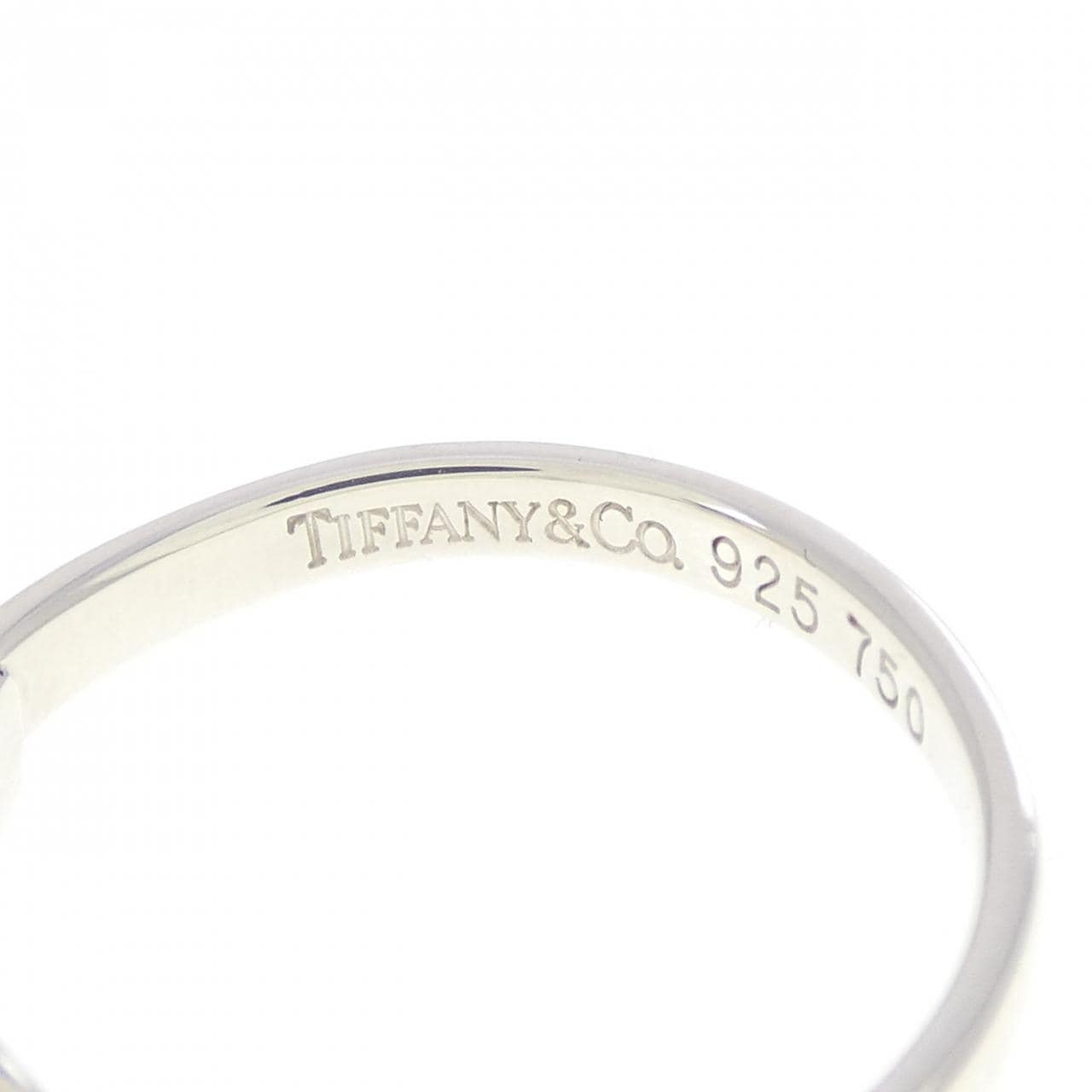 【ヴィンテージ】ティファニー フラットワイヤーラブノット リング