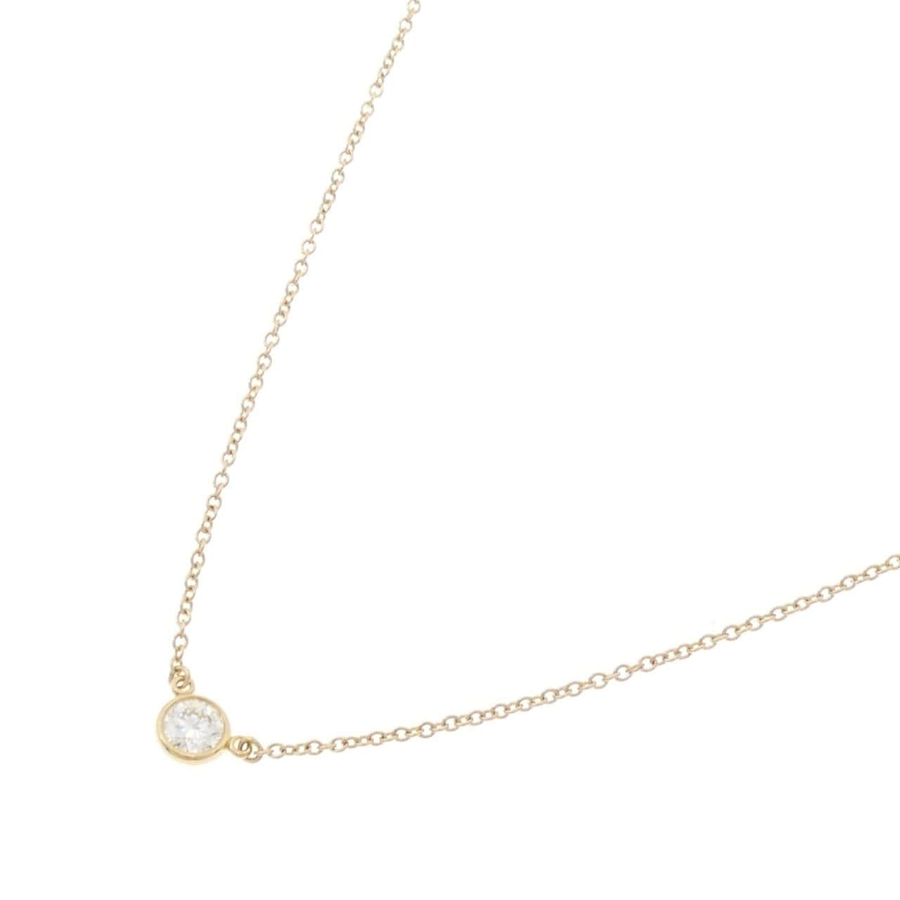 ティファニー バイザヤード ネックレス 0.22CT G VS1 EXT