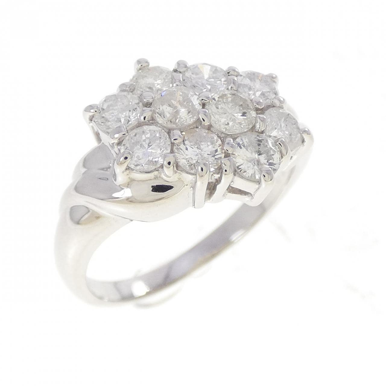 PT900 ダイヤモンド リング 1.20CT