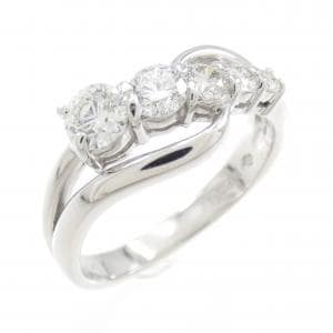 K18WG ダイヤモンド リング 0.24CT