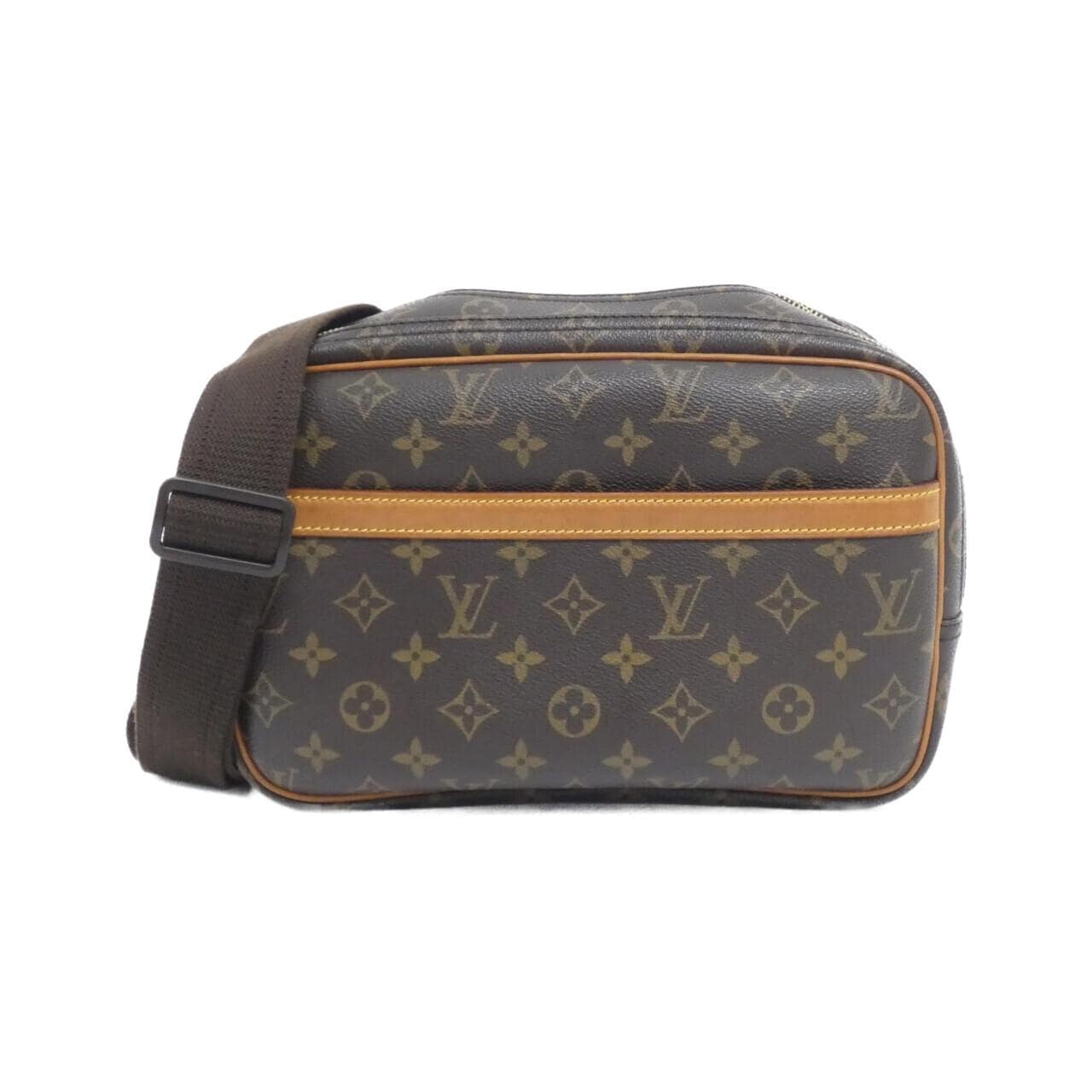 LOUIS VUITTON Monogram Reporter 28 公分 M45254 單肩包