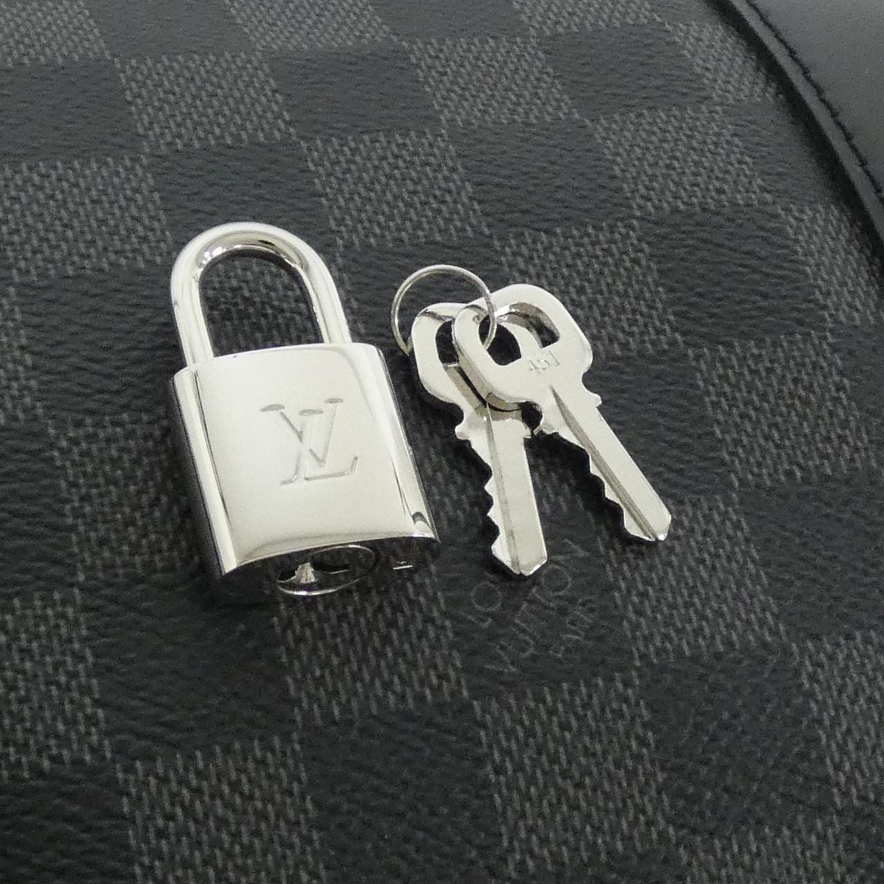 ルイヴィトン ダミエ グラフィット キーポル バンドリエール 55cm N41413 ボストンバッグ