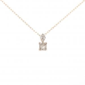 K18PG ダイヤモンド ネックレス 0.34CT
