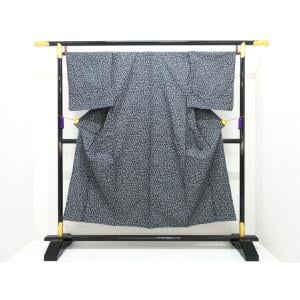 【新品】男物　単衣　岡山デニム