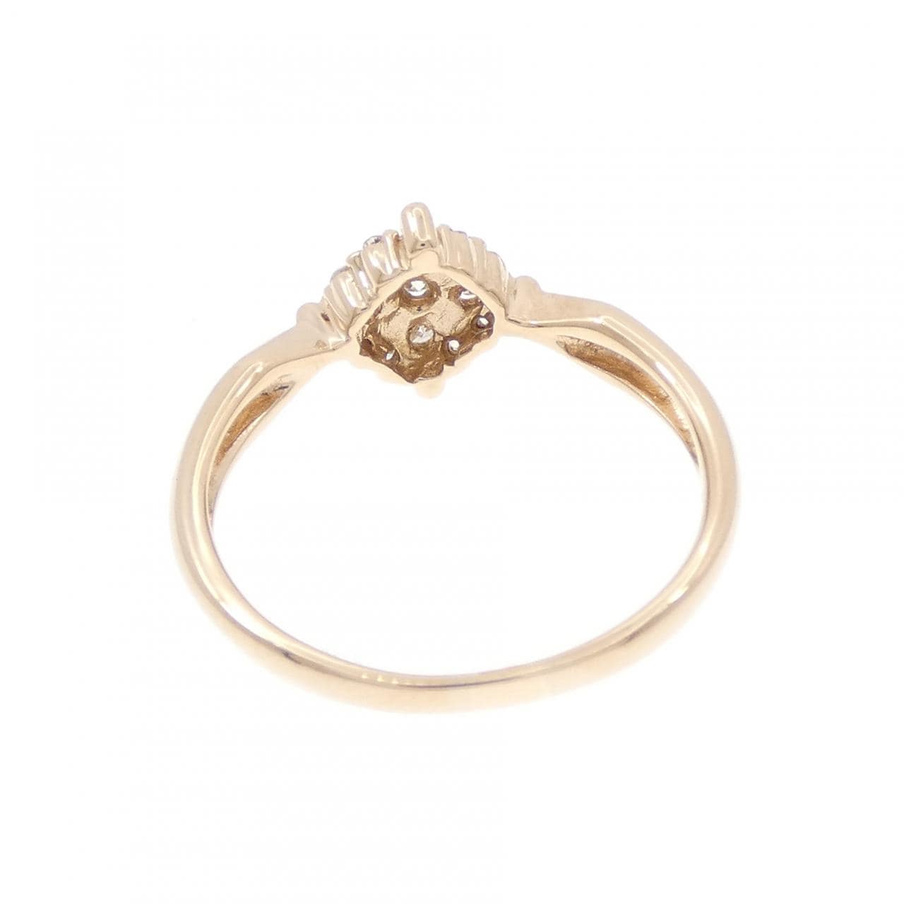 K18PG ダイヤモンド リング 0.20CT