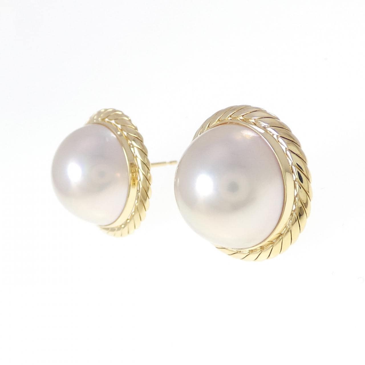 K18YG マベパール ピアス