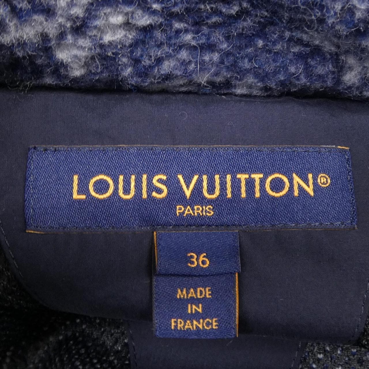 ルイヴィトン LOUIS VUITTON デニムエフェクト モノグラムフリースジャケット FUJA42YII ジャケット