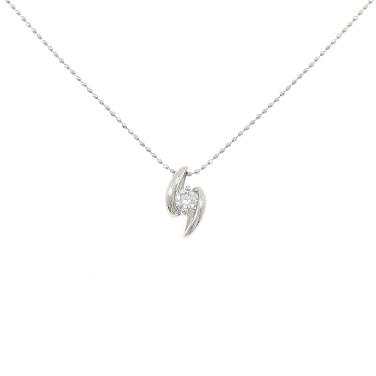 PT900/PT850 ダイヤモンド ネックレス 0.185CT