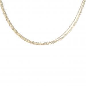 K18スリーカラー ネックレス