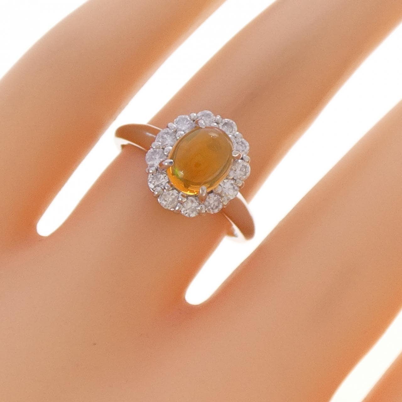 PT900 オパール リング 1.07CT