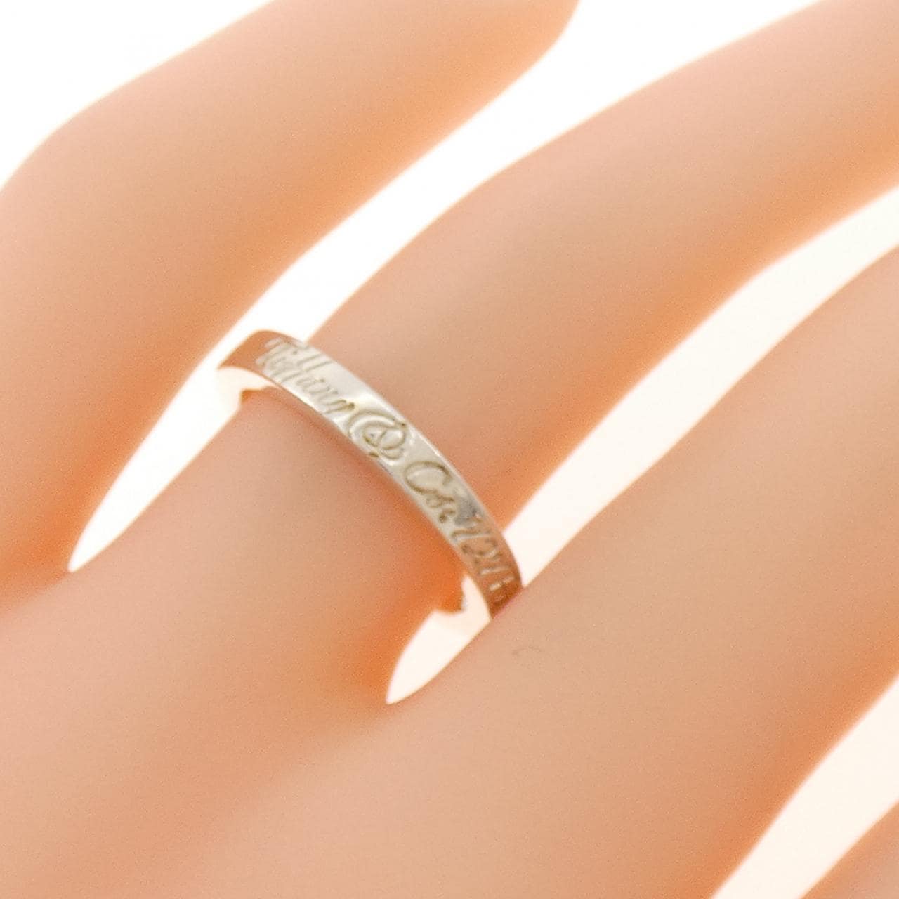 ティファニー ノーツ ナロー リング