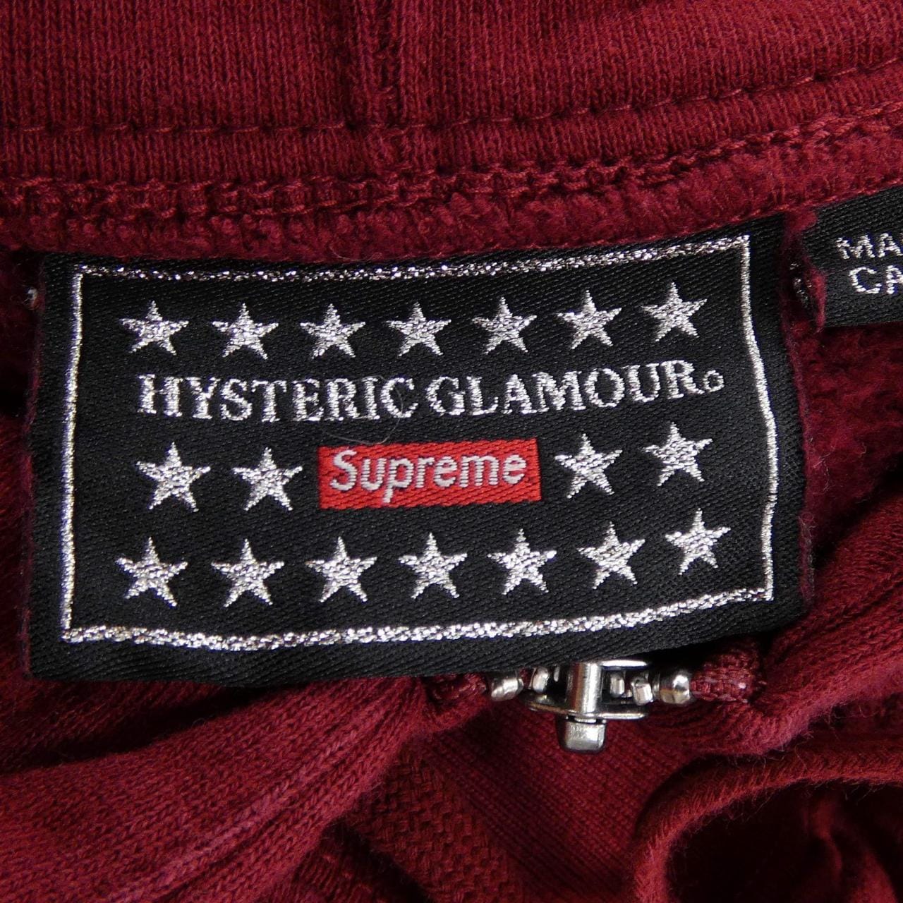 シュプリーム SUPREME HYSTERIC GLAMOUR パーカー