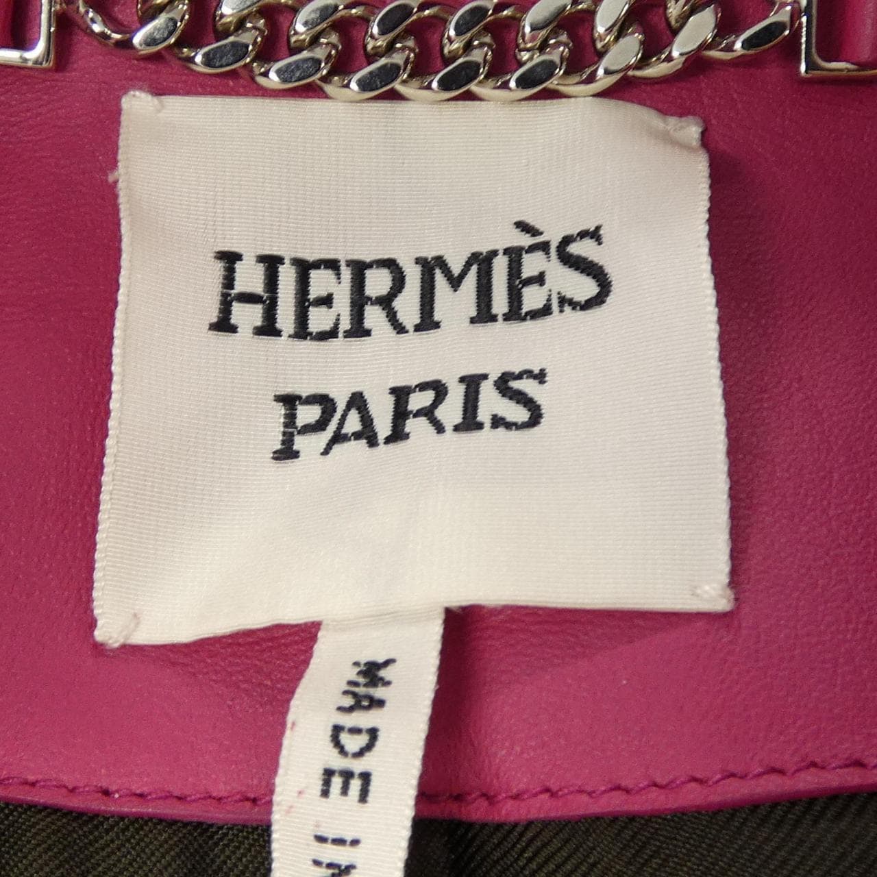 エルメス HERMES *96-7002 レザージャケット