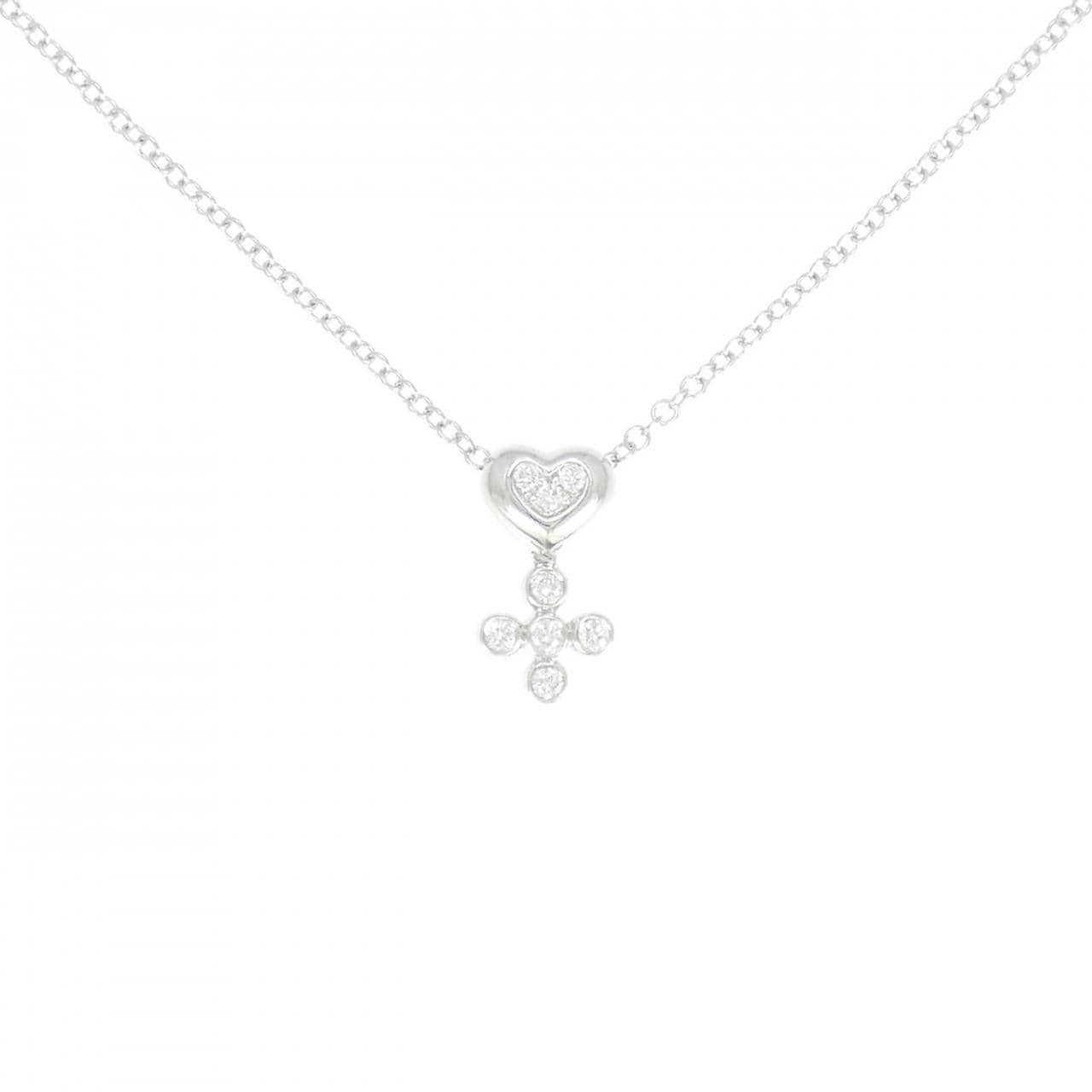 ポンテヴェキオ ダイヤモンド ネックレス 0.11CT