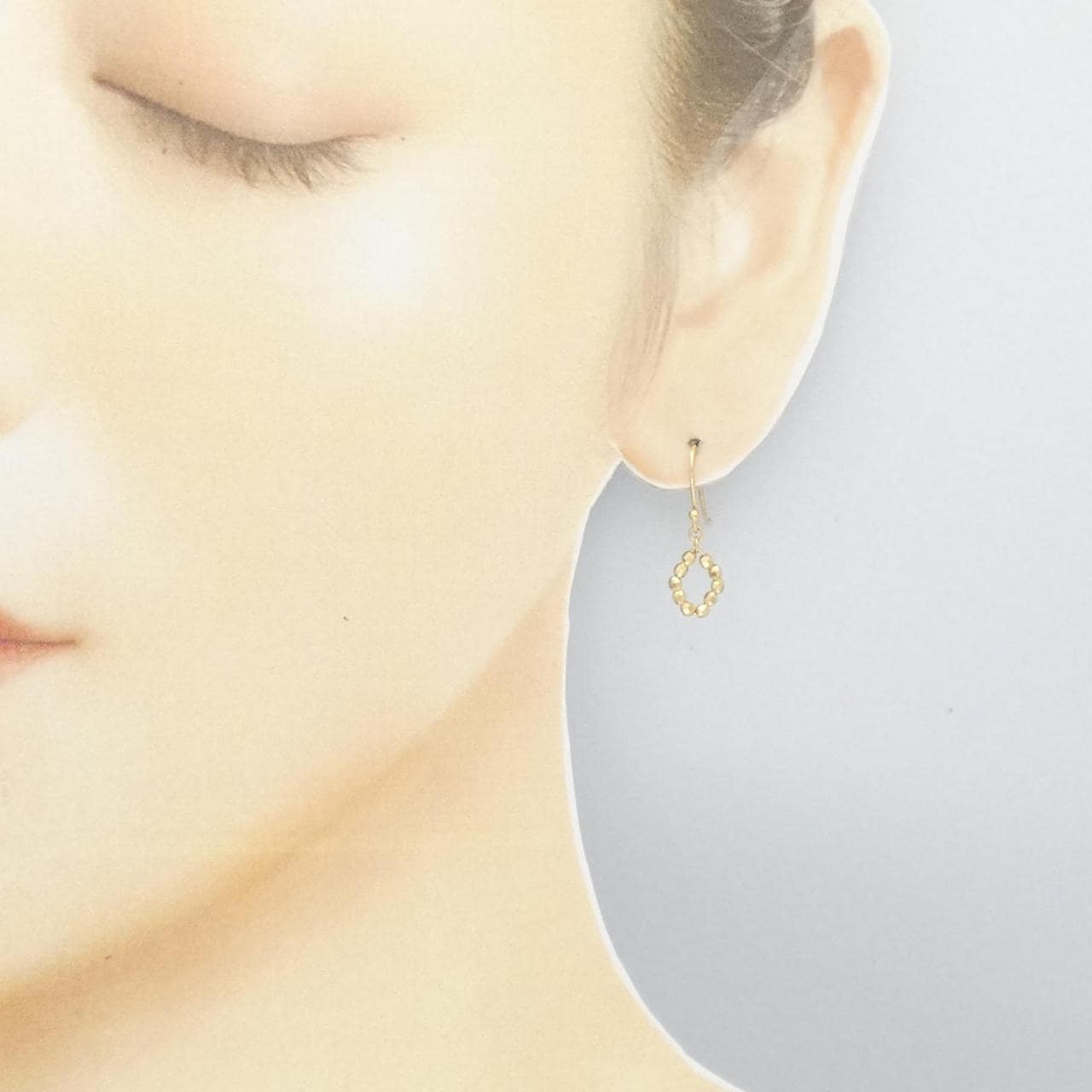 COCOSHNIK K18YG earrings