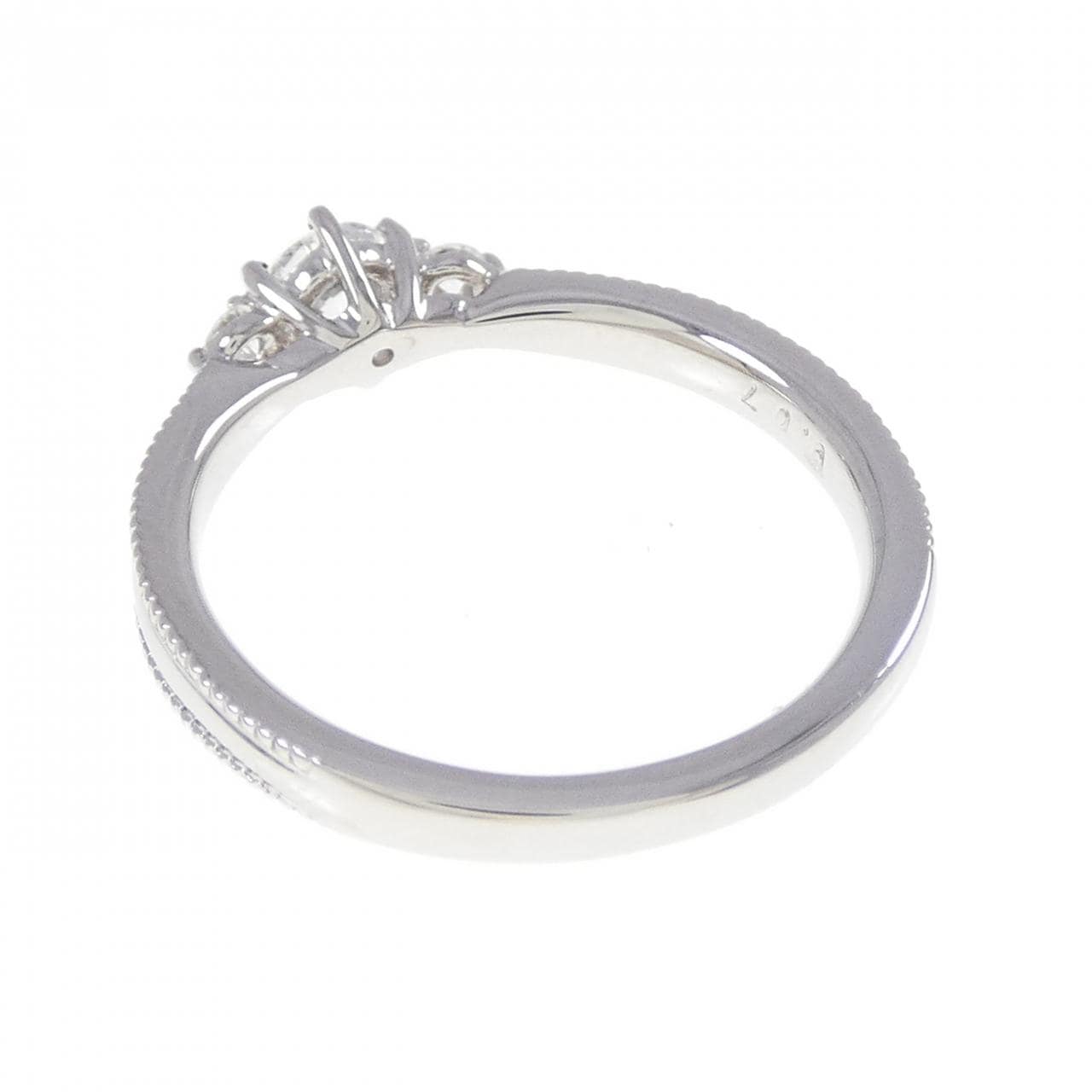 PT900 ダイヤモンド リング 0.321CT D VVS1 3EXT H＆C