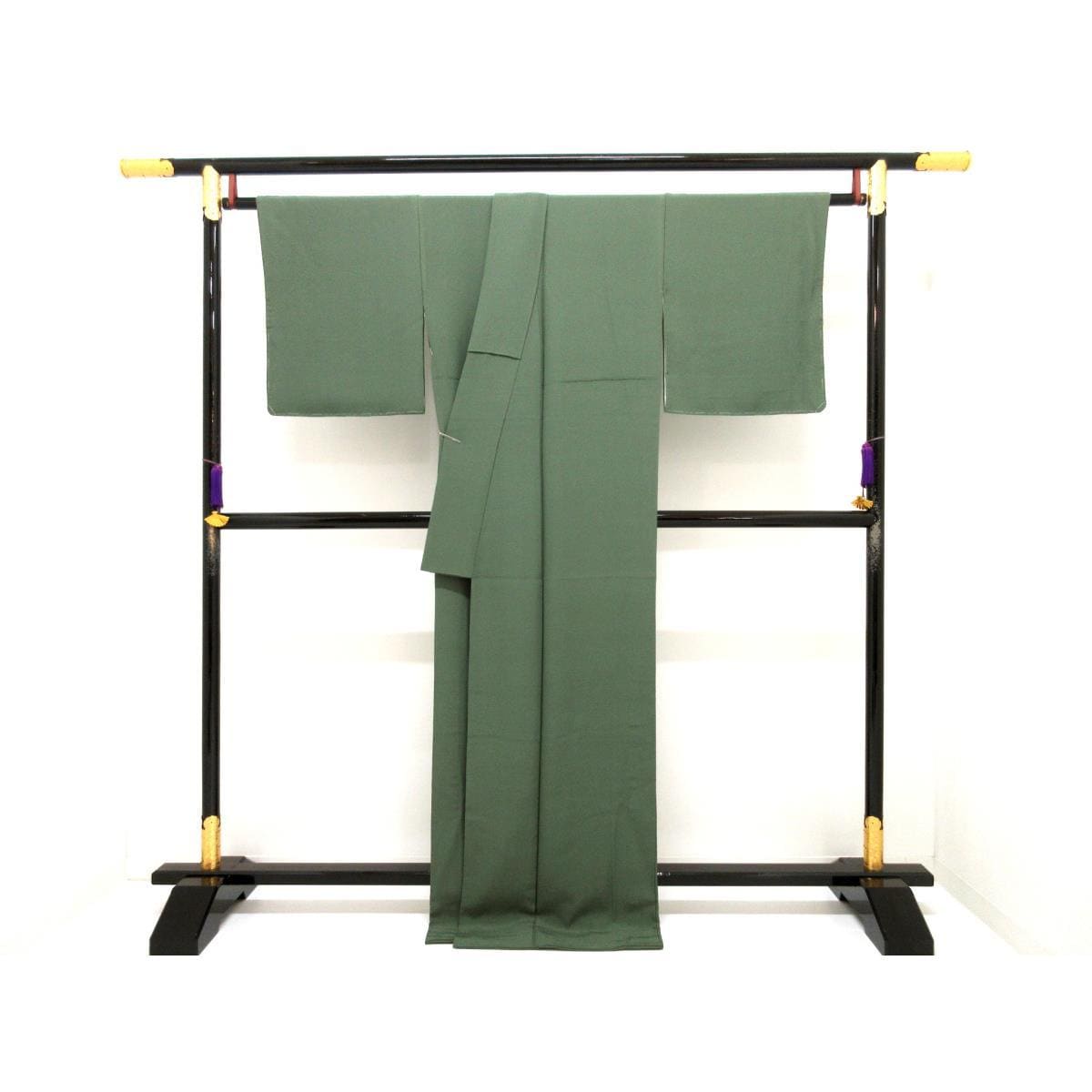 【未使用品】色無地　横木瓜　身幅Ｌ寸