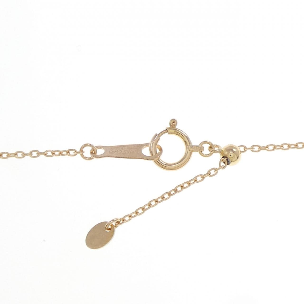 K18PG ダイヤモンド ネックレス 0.20CT