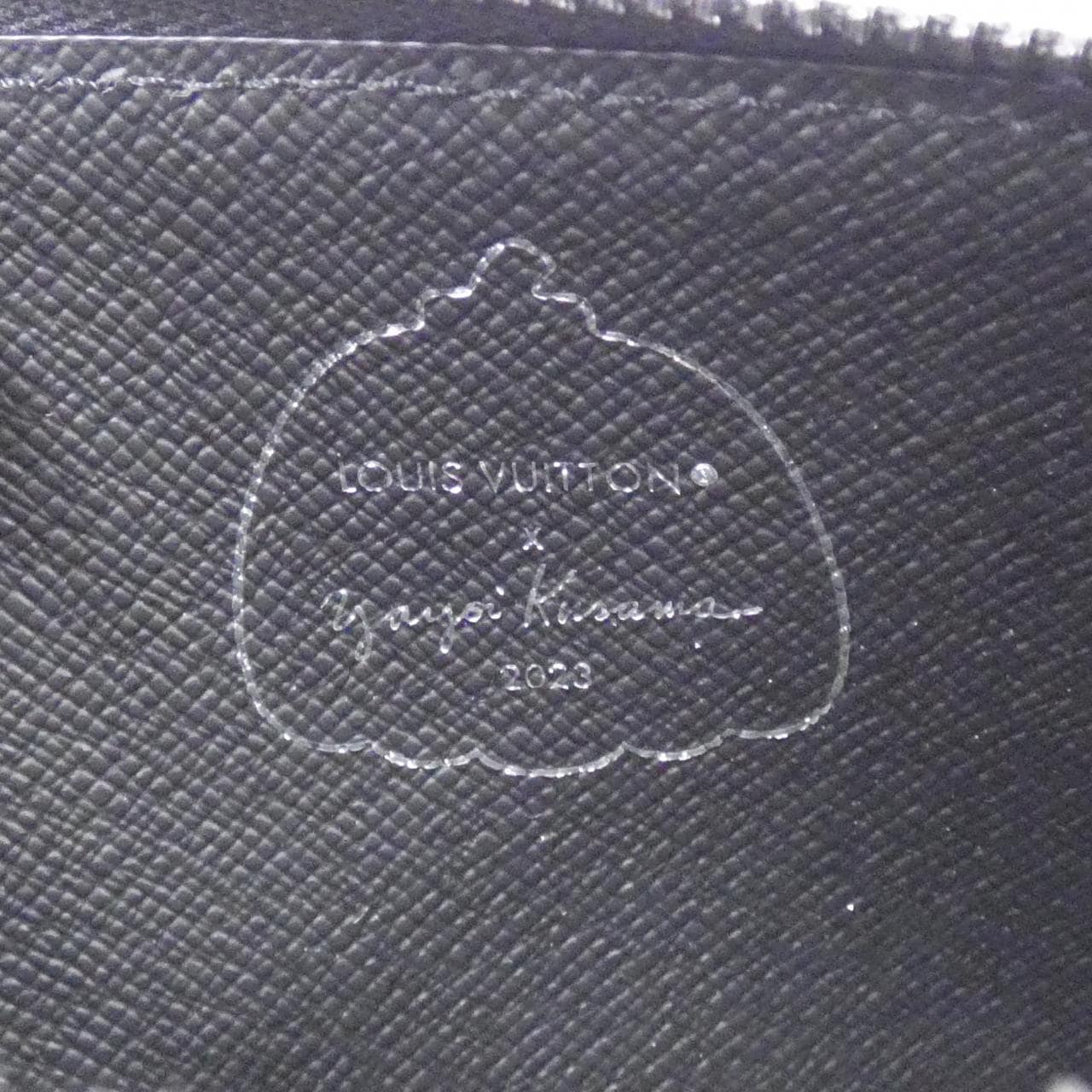 LOUIS VUITTON Monogram Eclipse (LV X YK) 零錢卡包 M81930零钱包卡片包