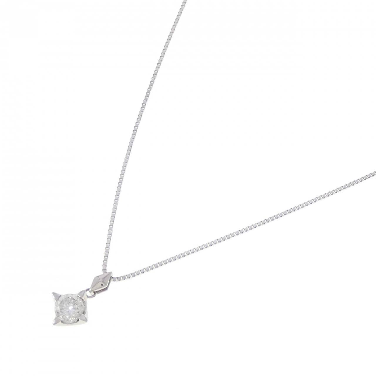 PT900/PT850 ダイヤモンド ネックレス 0.36CT