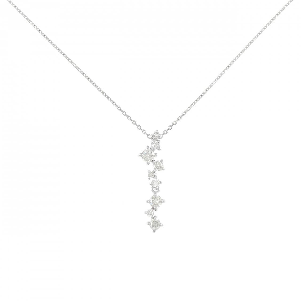 PT900/PT850 ダイヤモンド ネックレス 0.30CT