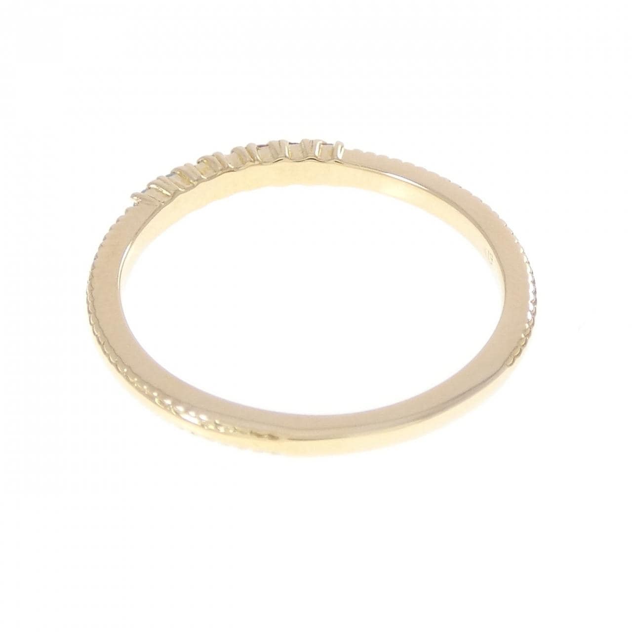 K18YG カラーストーン リング