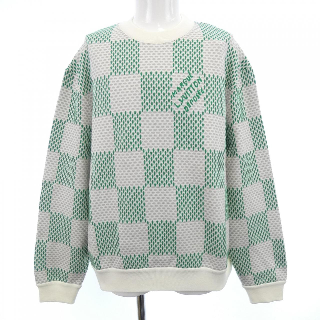 ルイヴィトン LOUIS VUITTON ダミエコットンスウェットシャツ HQY92WIIM スウェット