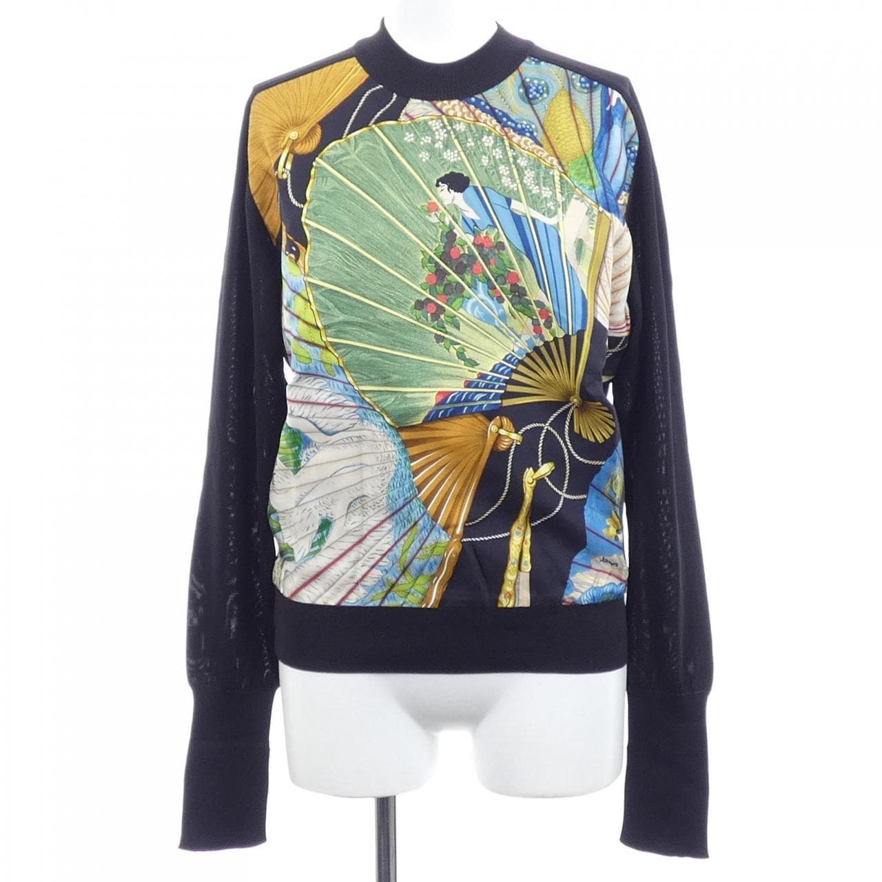 【ヴィンテージ】エルメス HERMES BRISE DE CHARME ツイルレーヌ. ニット