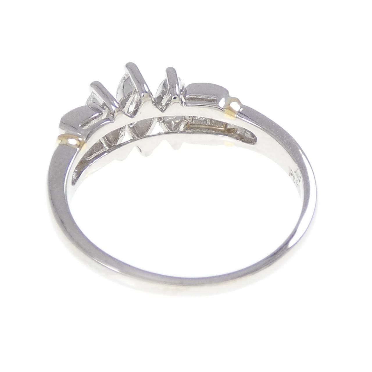 PT900/K18YG ダイヤモンド リング 0.60CT