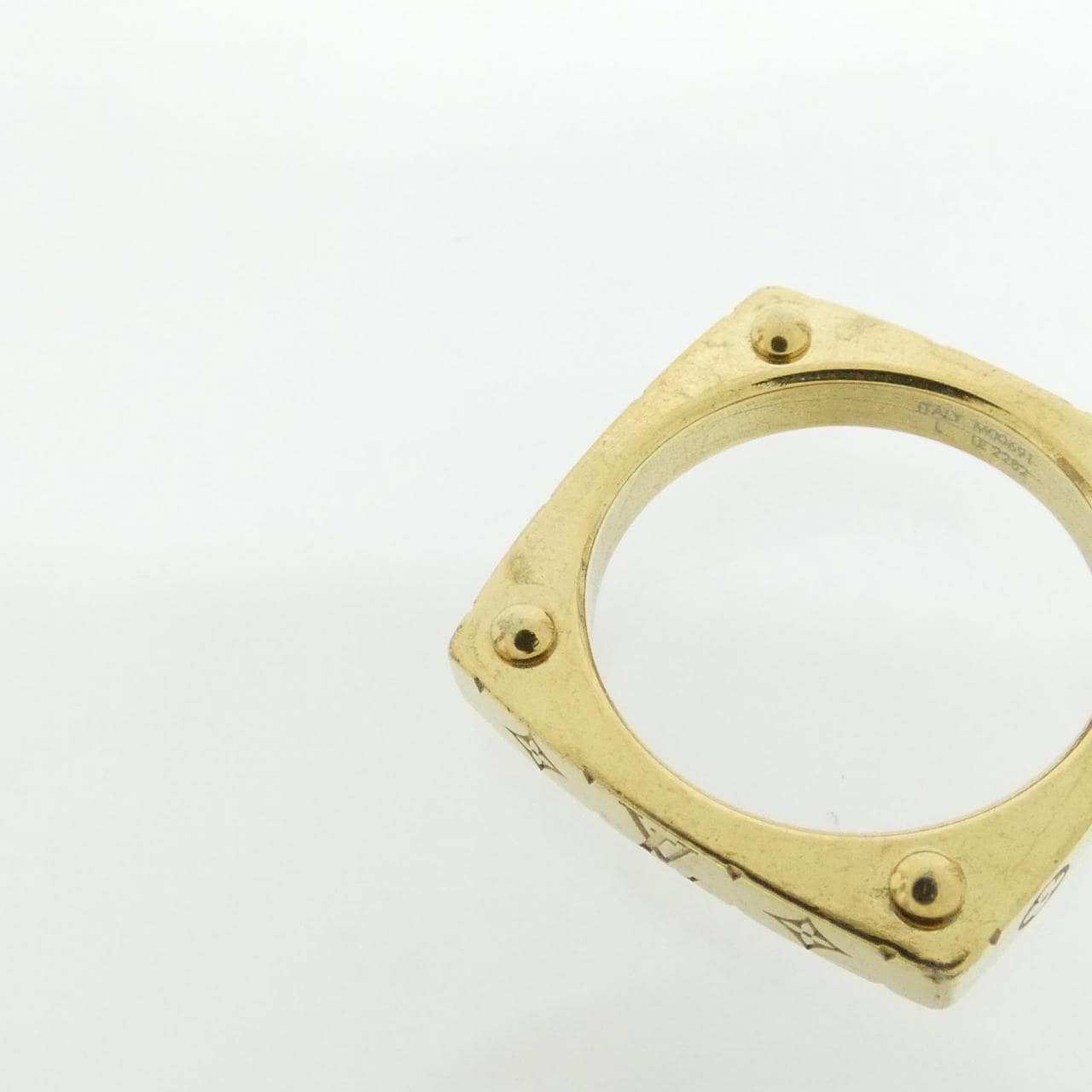 ルイヴィトン バーグ モノグラム ワールド L M00691 リング