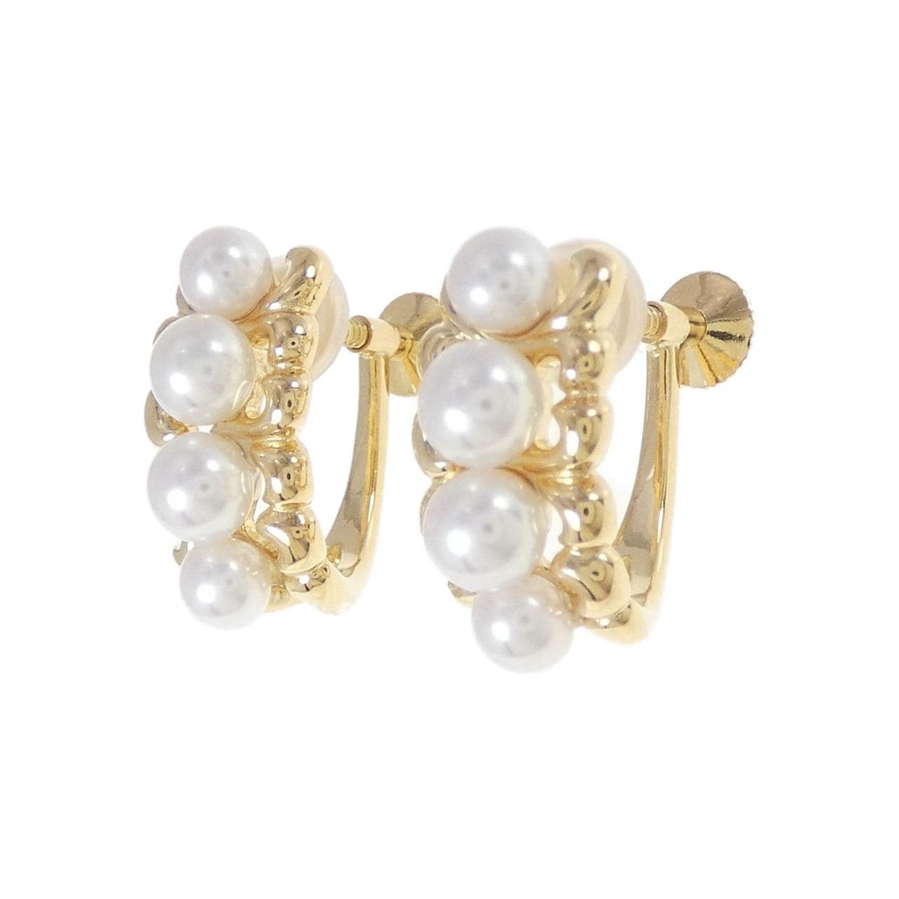 Tasaki freshwater pearl earrings