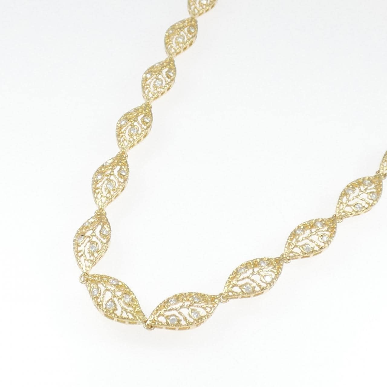 K18YG ダイヤモンド ネックレス 2.23CT