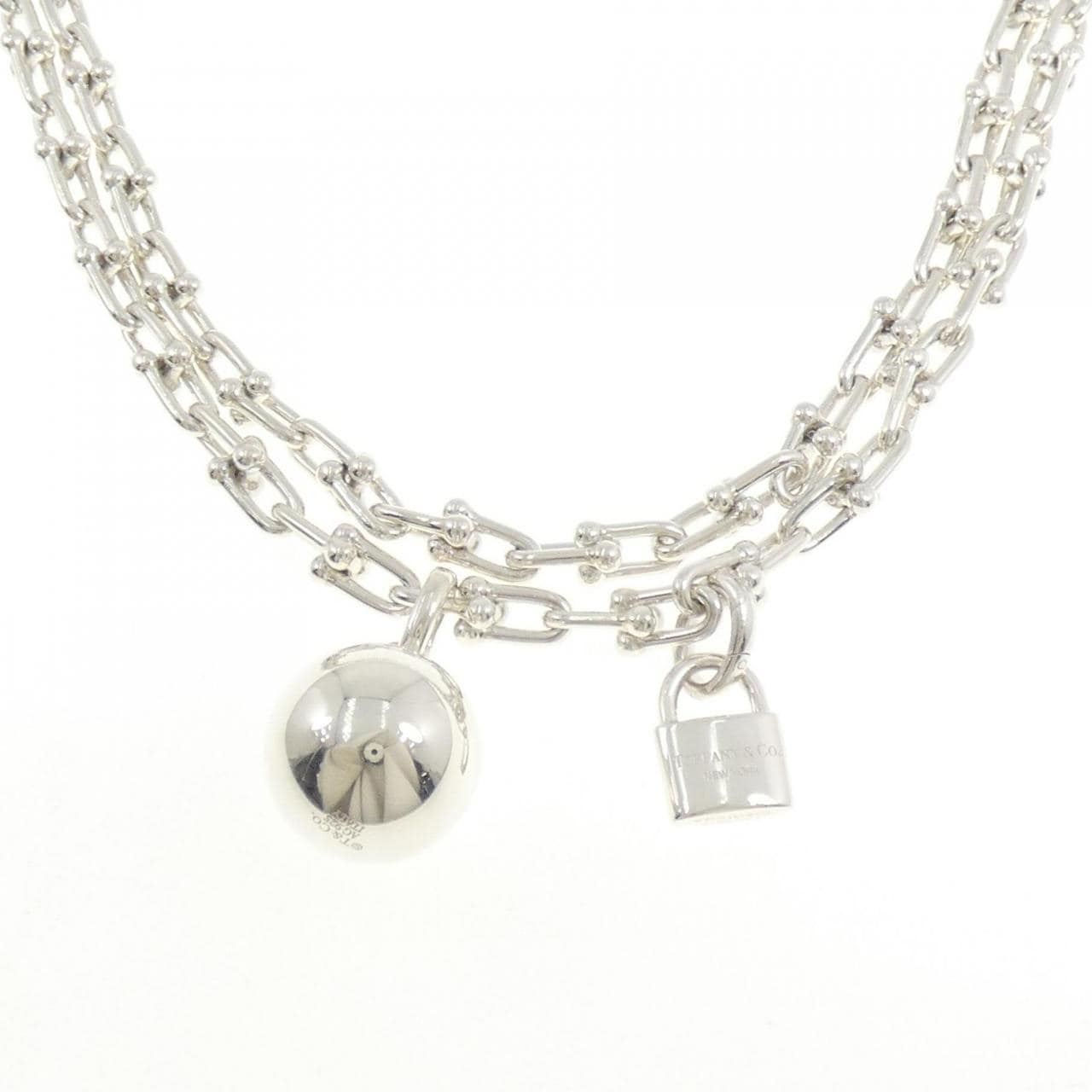 ティファニー スモール ラップ ネックレス