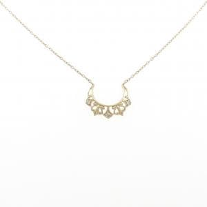K10YG ダイヤモンド ネックレス 0.026CT