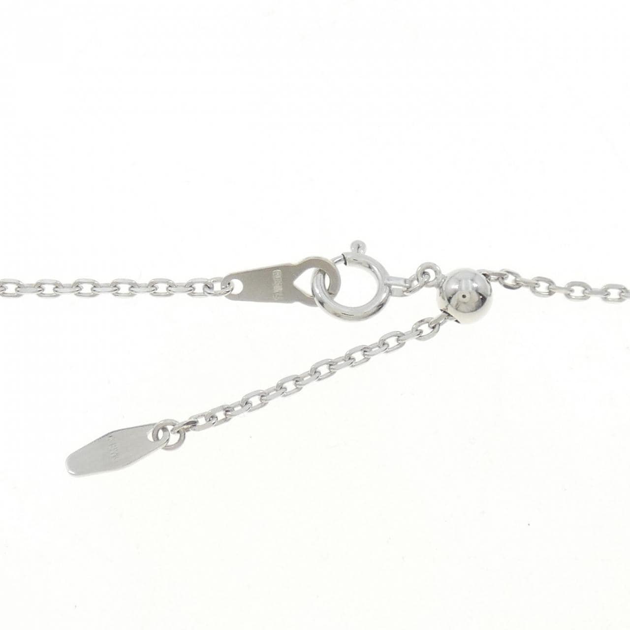 K18WG ダイヤモンド ネックレス 0.71CT