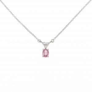 PT900/PT850 サファイヤ ネックレス 0.38CT