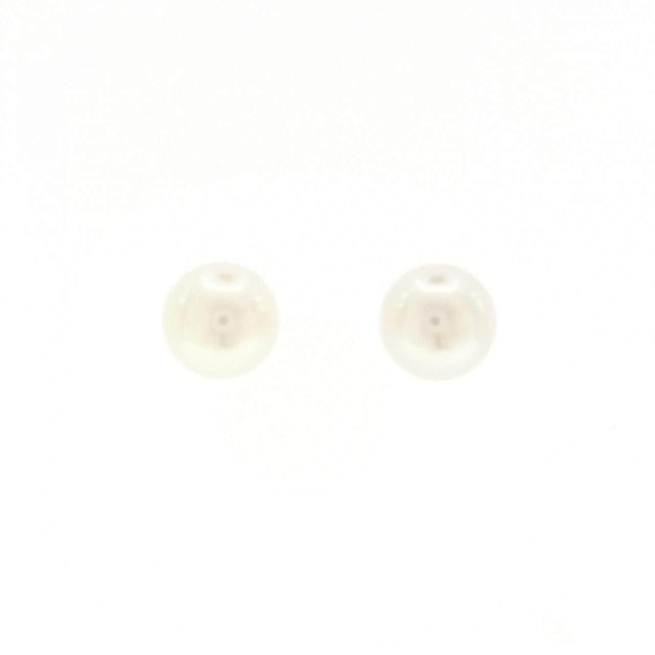 K18YG アコヤパール ピアス 8.0mm