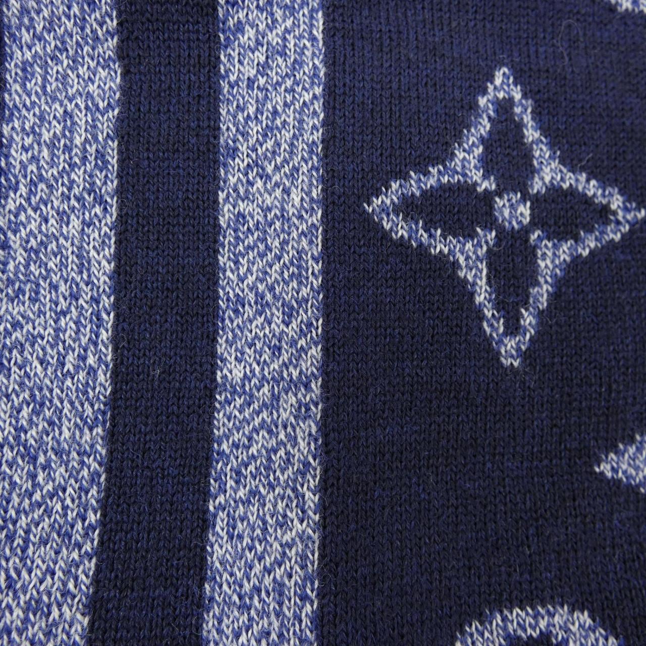 ルイヴィトン LOUIS VUITTON エシャルプ モノグラム ストライプス M76025 MUFFLER