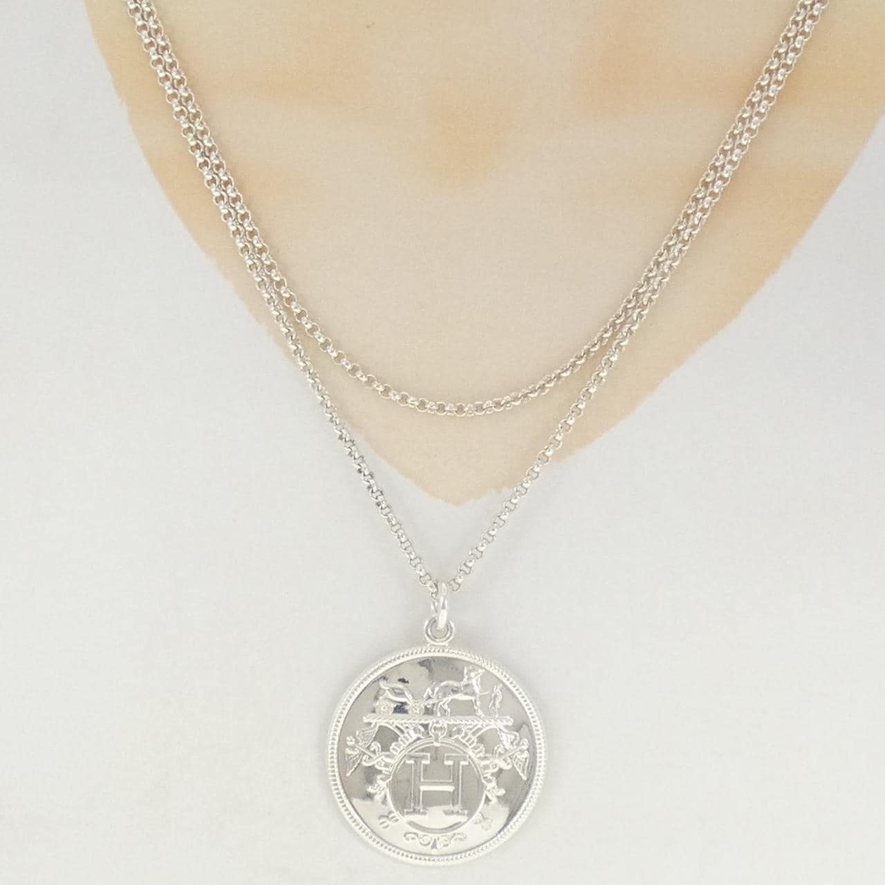 エルメス エクスリブリス ネックレス